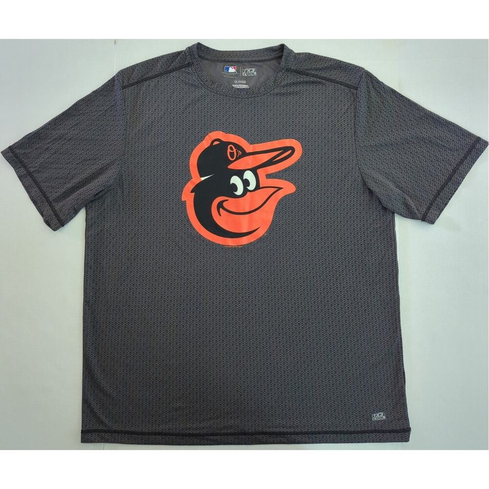 Baltimore Orioles MLB Genuine Merchandise Gray TX3 Cool T-shirt Mens Size 2XL